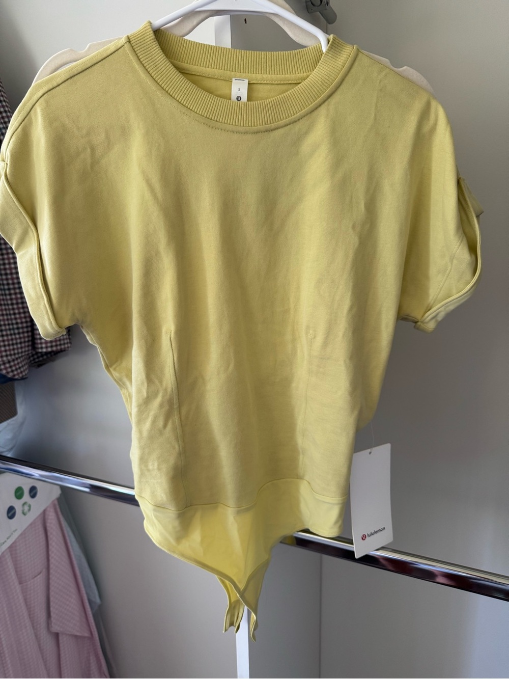 Lululemon Heavyweight Cotton T-shirt Bodysuit